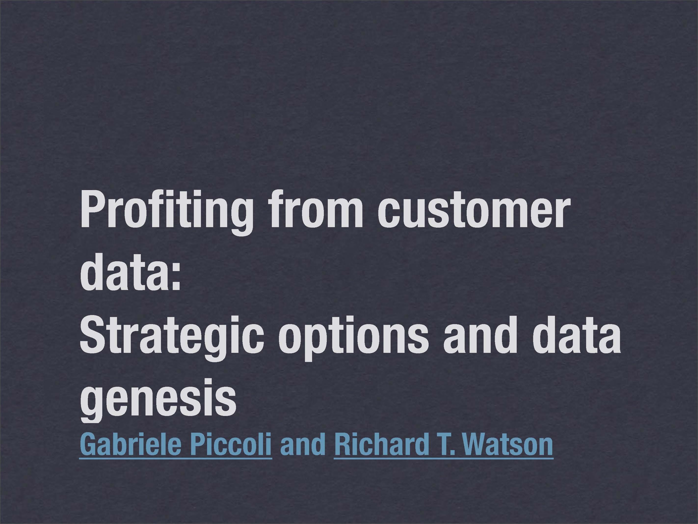 DATA MANAGEMENT