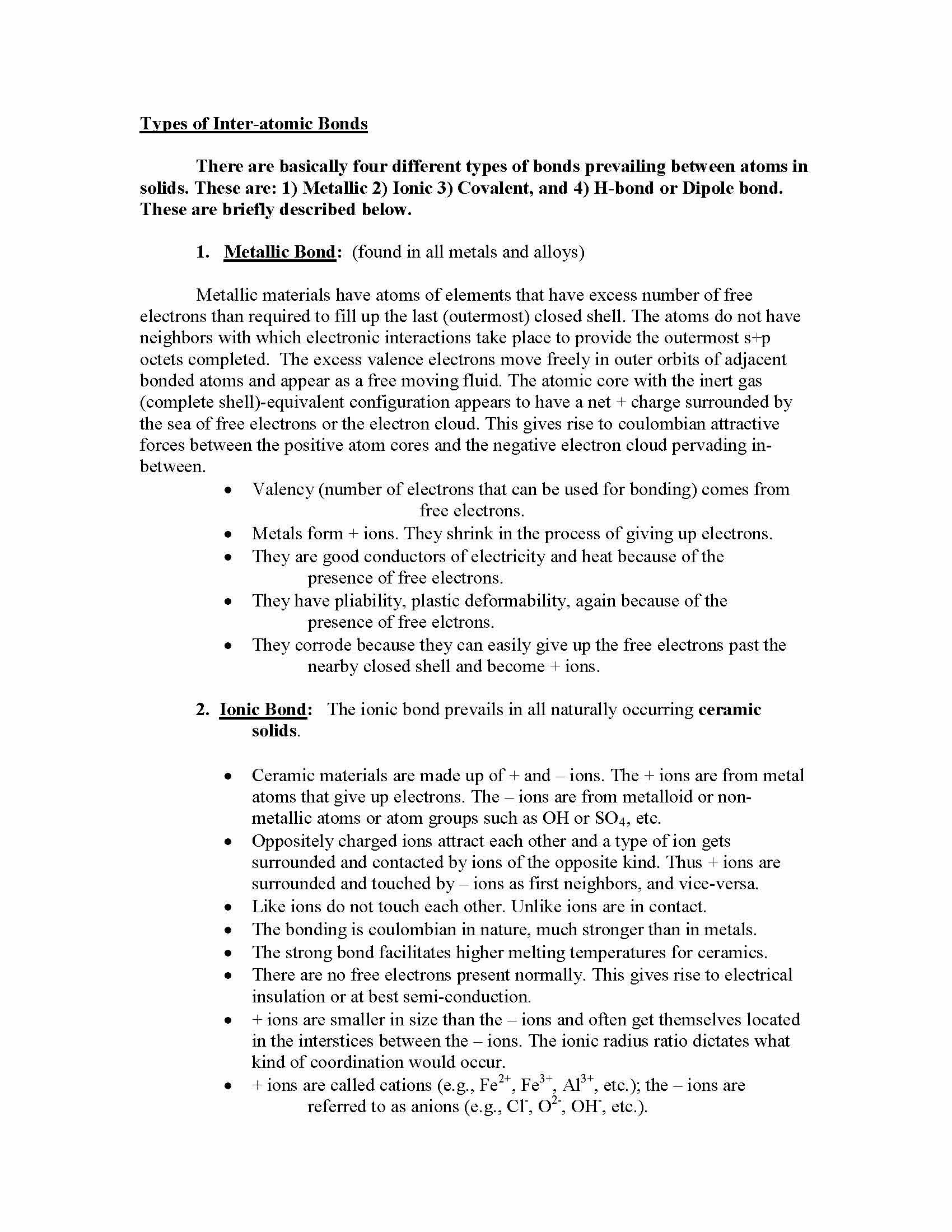 MATERIALS OF ENGR FO