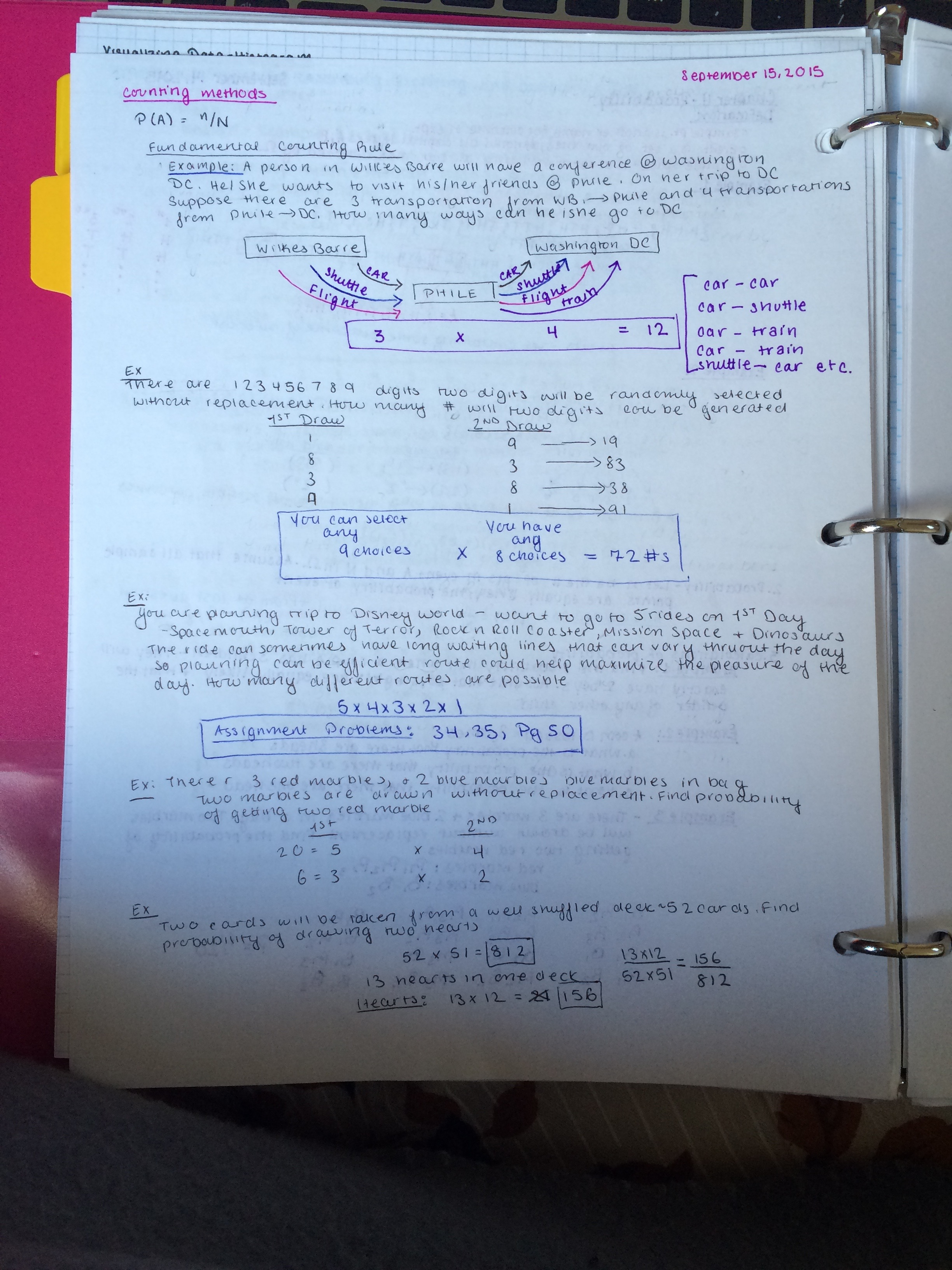 First 6 weeks of lecture 