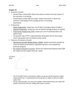 ECO 105 Goel Week 10 Notes: 10/19-10/23