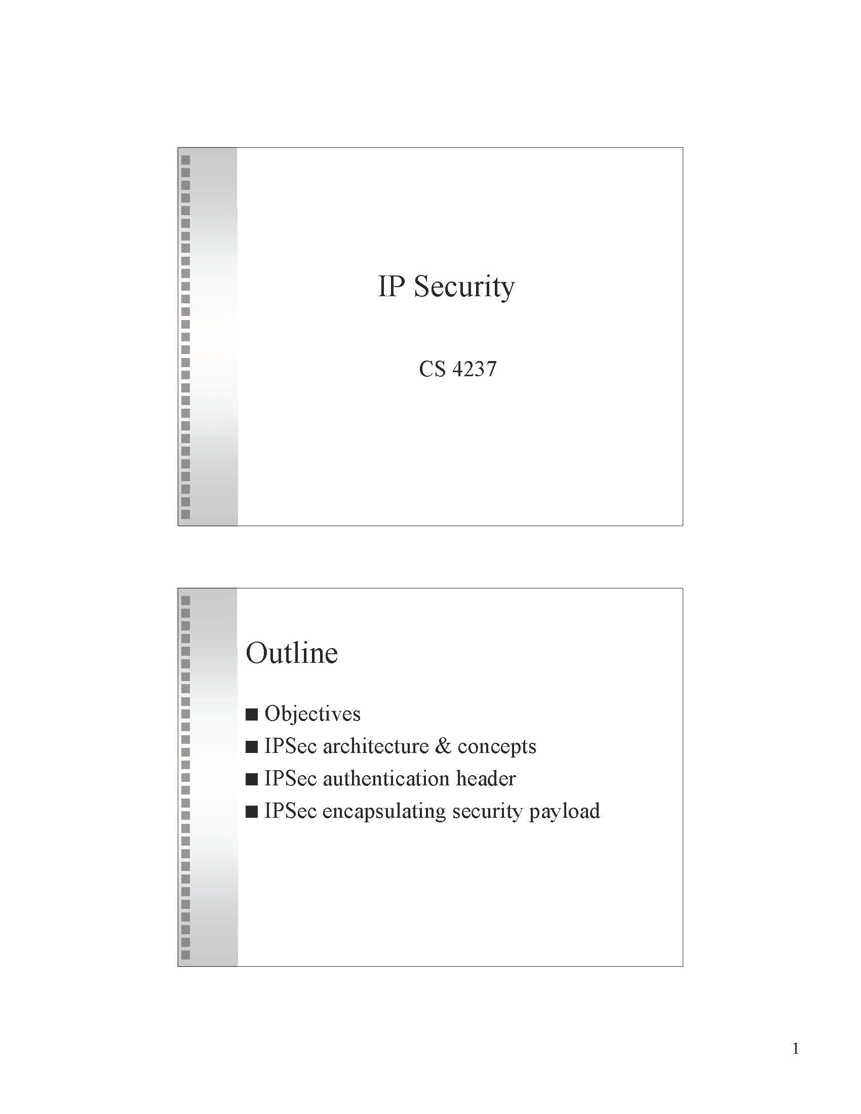 Comp & Network Security