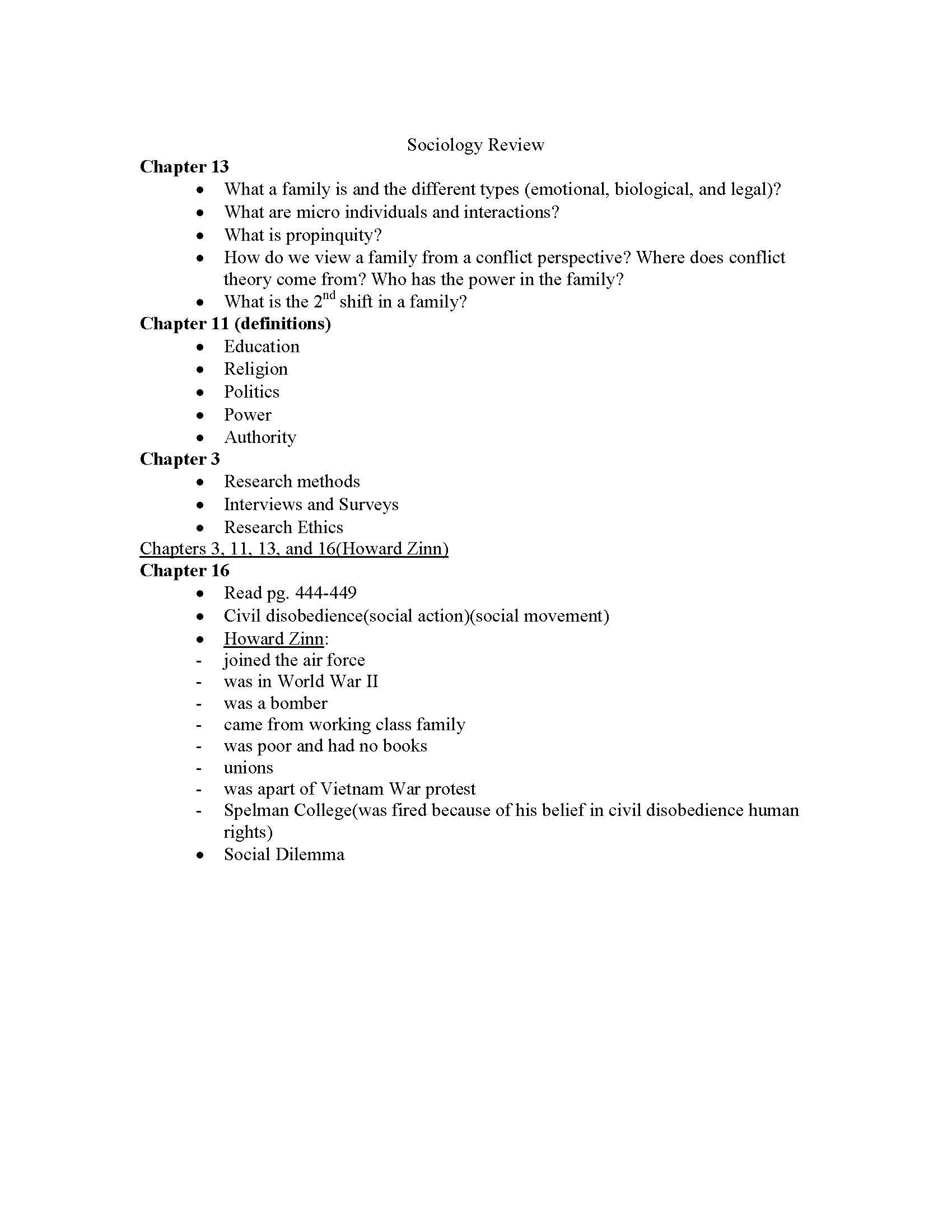 Introduction to Sociology