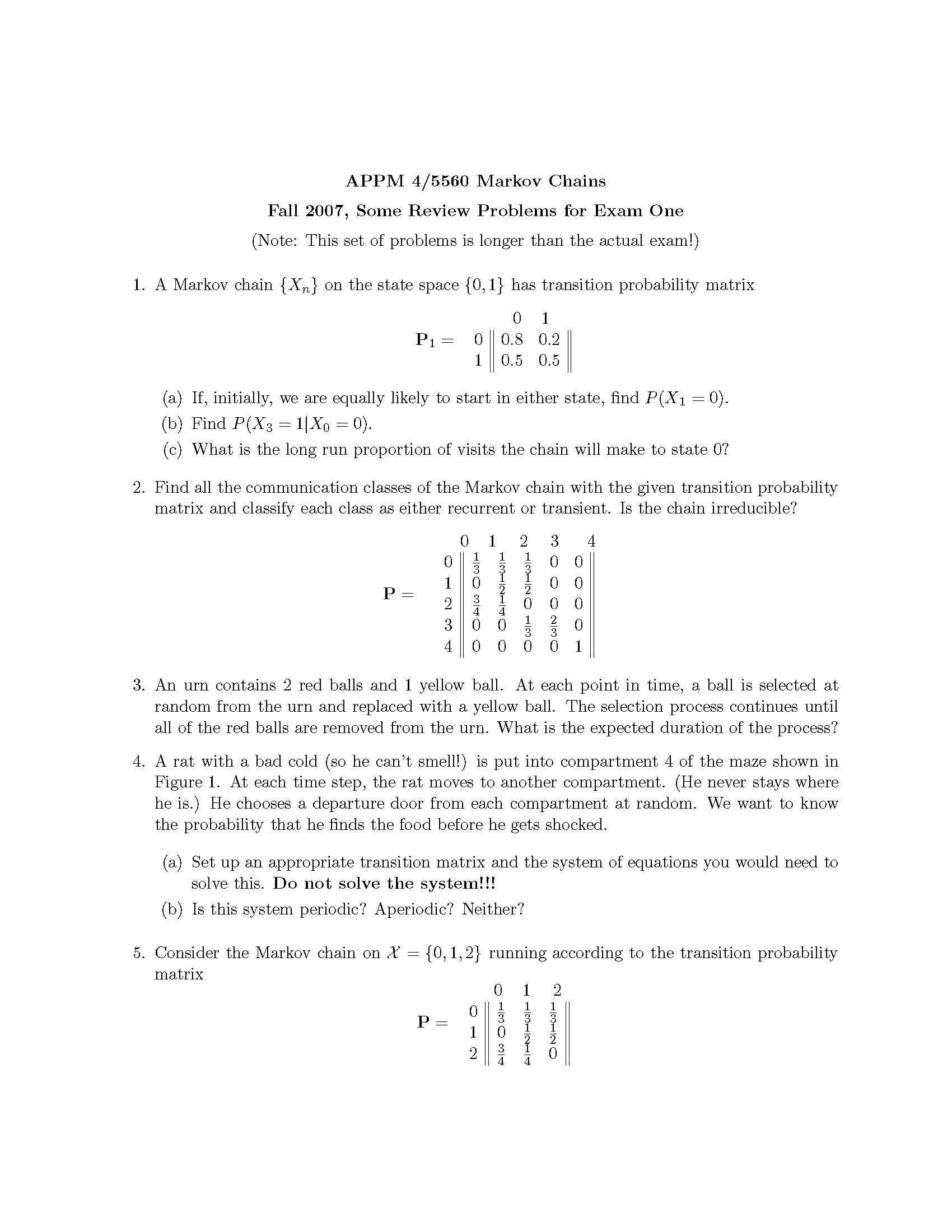 Markov Processes, Queues, and Monte Carlo Simulations