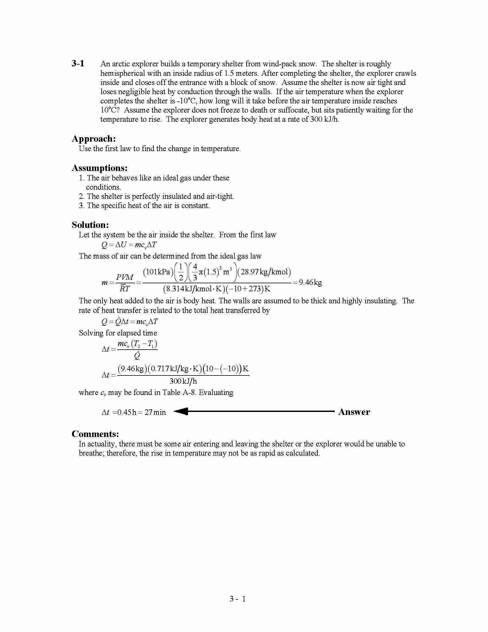 THERMAL AND FLUIDS ENGR I