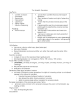 Hist 150C: Europe in the modern world - Study Guide