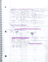 Week 5 Notes (9//21-9/25)