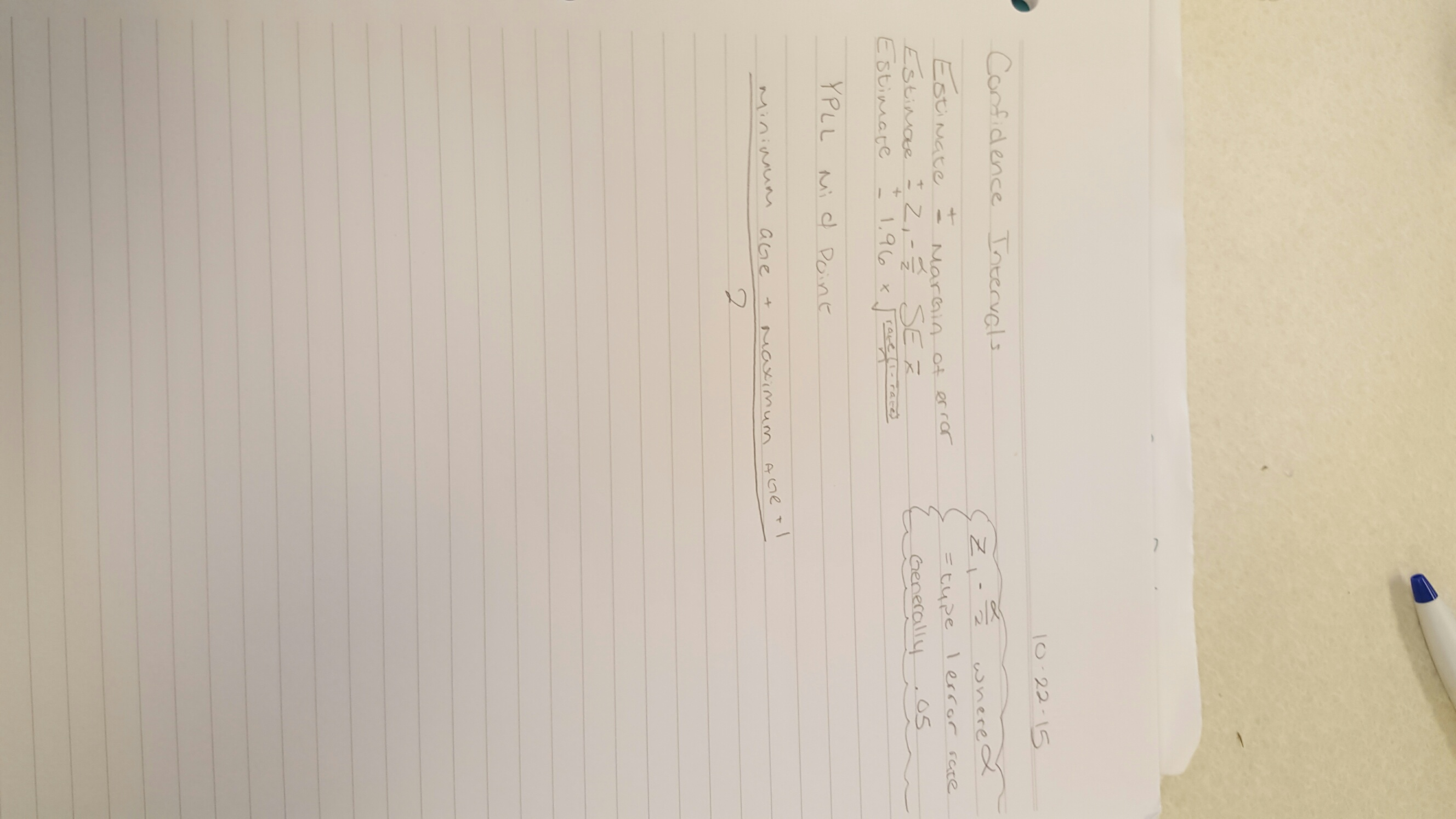 Notes: PHLT 319-21 - Epidemiology by Professor Rodriguez