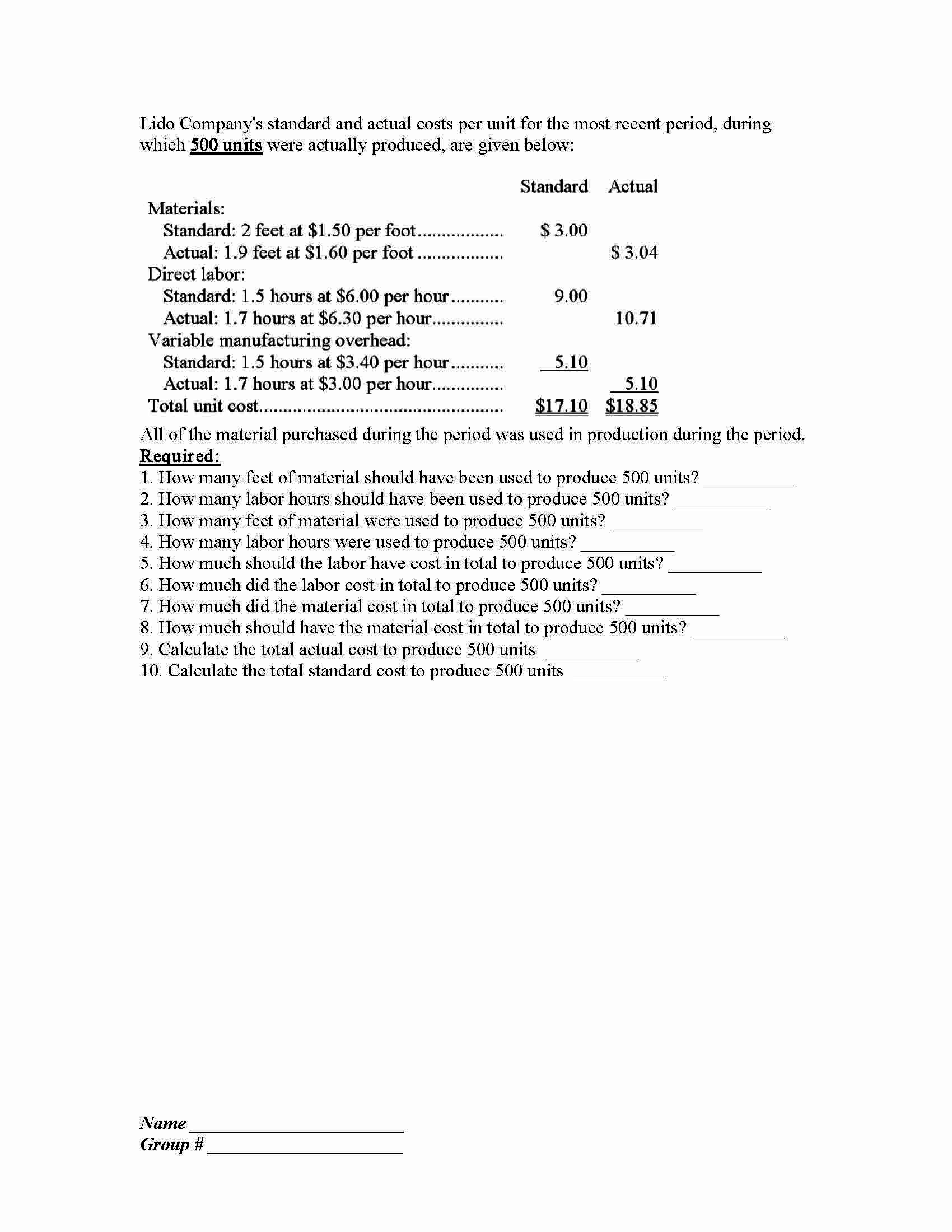 Managerial Accounting for Decision Making