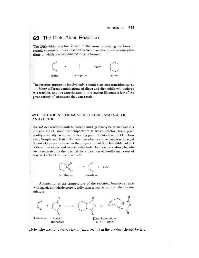 Introduction to Organic Chemistry Lab
