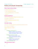 Class Notes/Study Guide