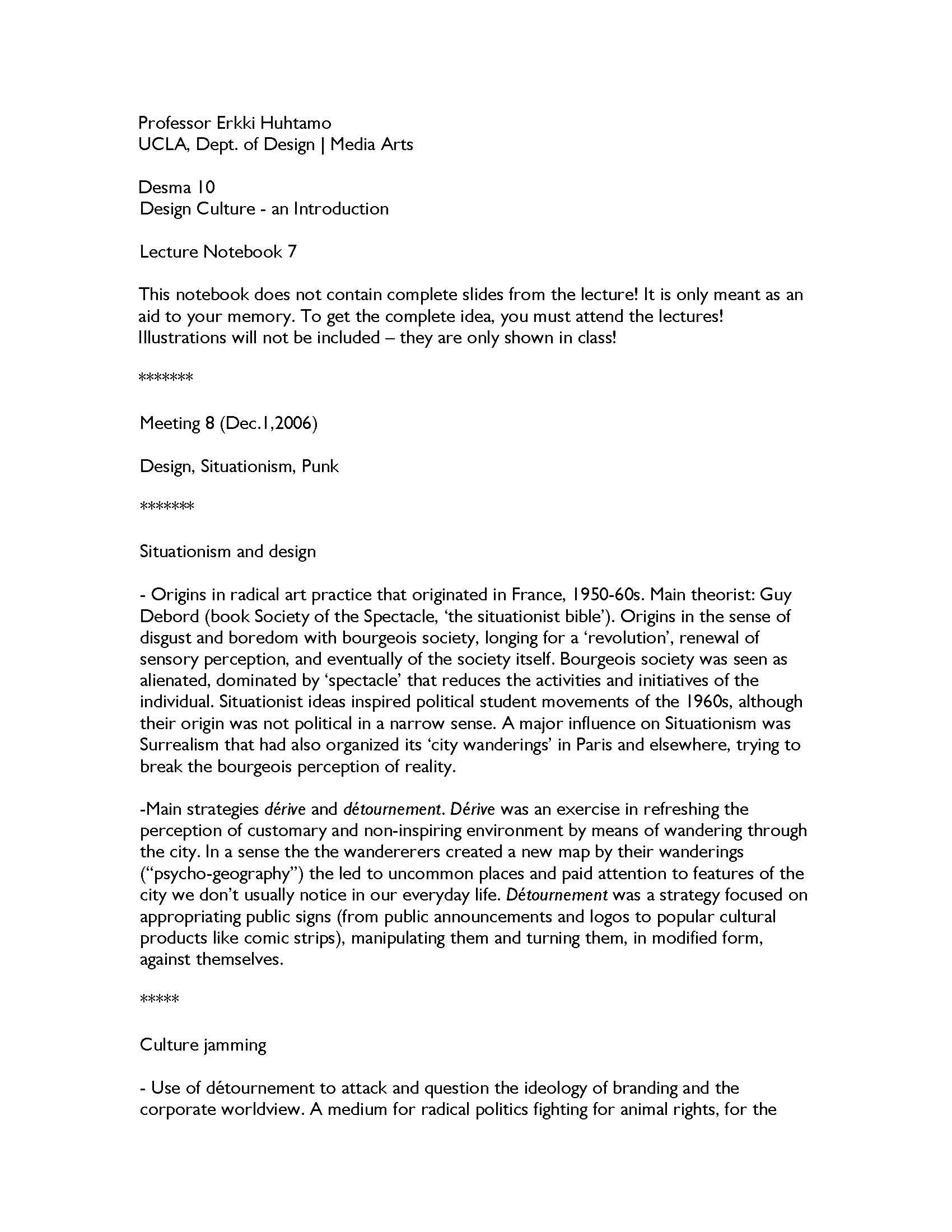 Design Culture Introduction