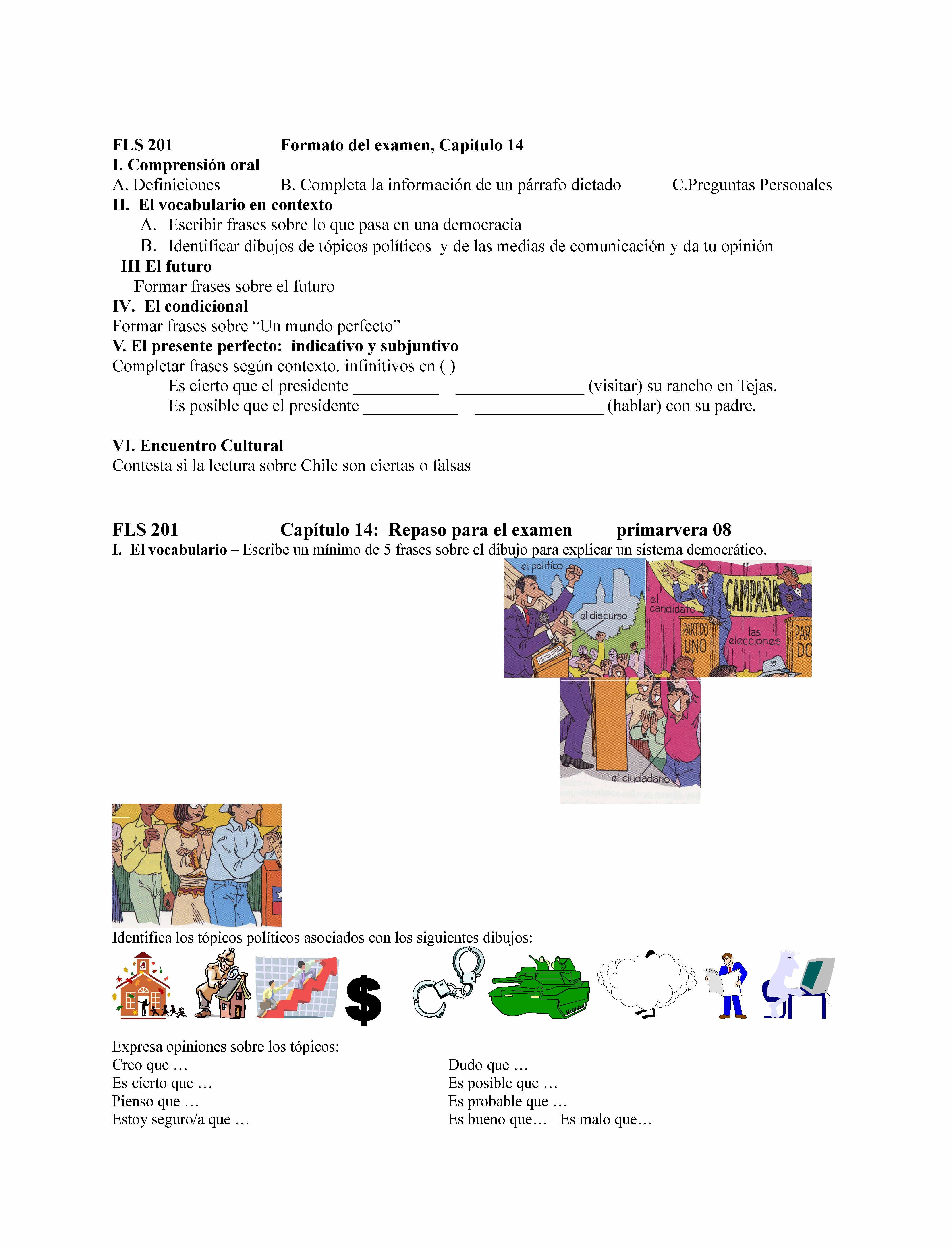 Intermediate Spanish I