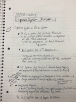 The digestive system and nutrition