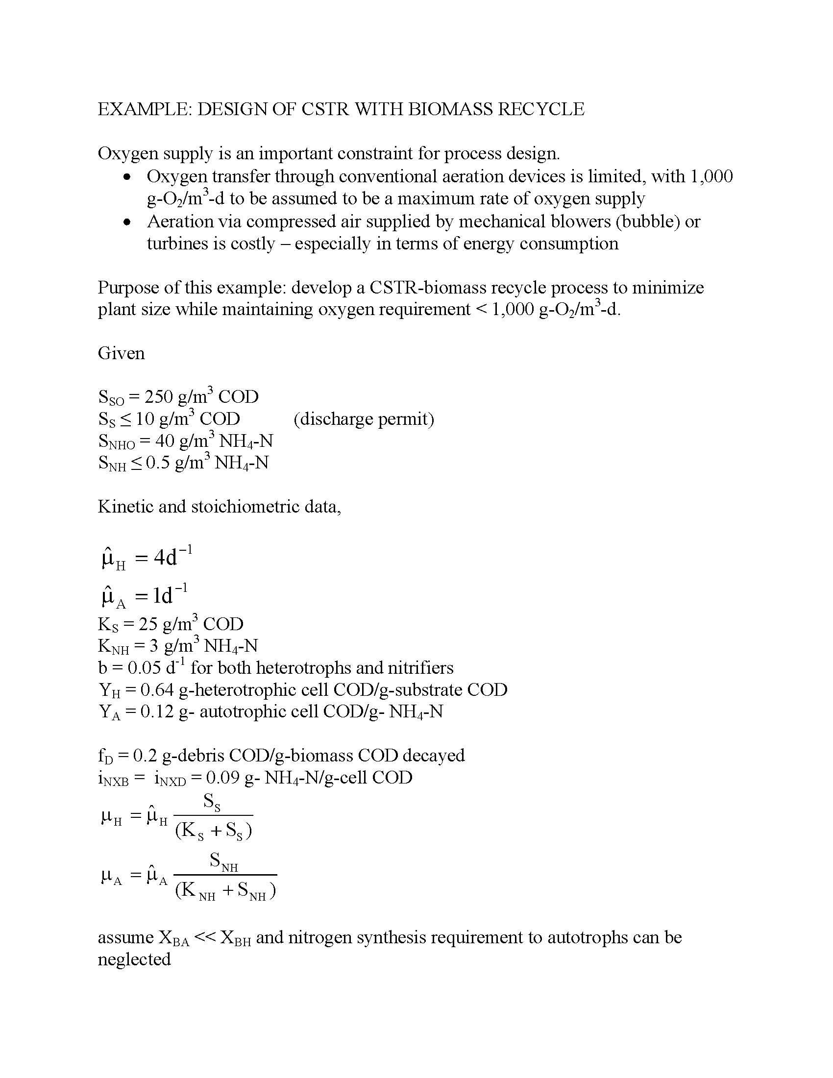 WASTEWATER TREATMENT