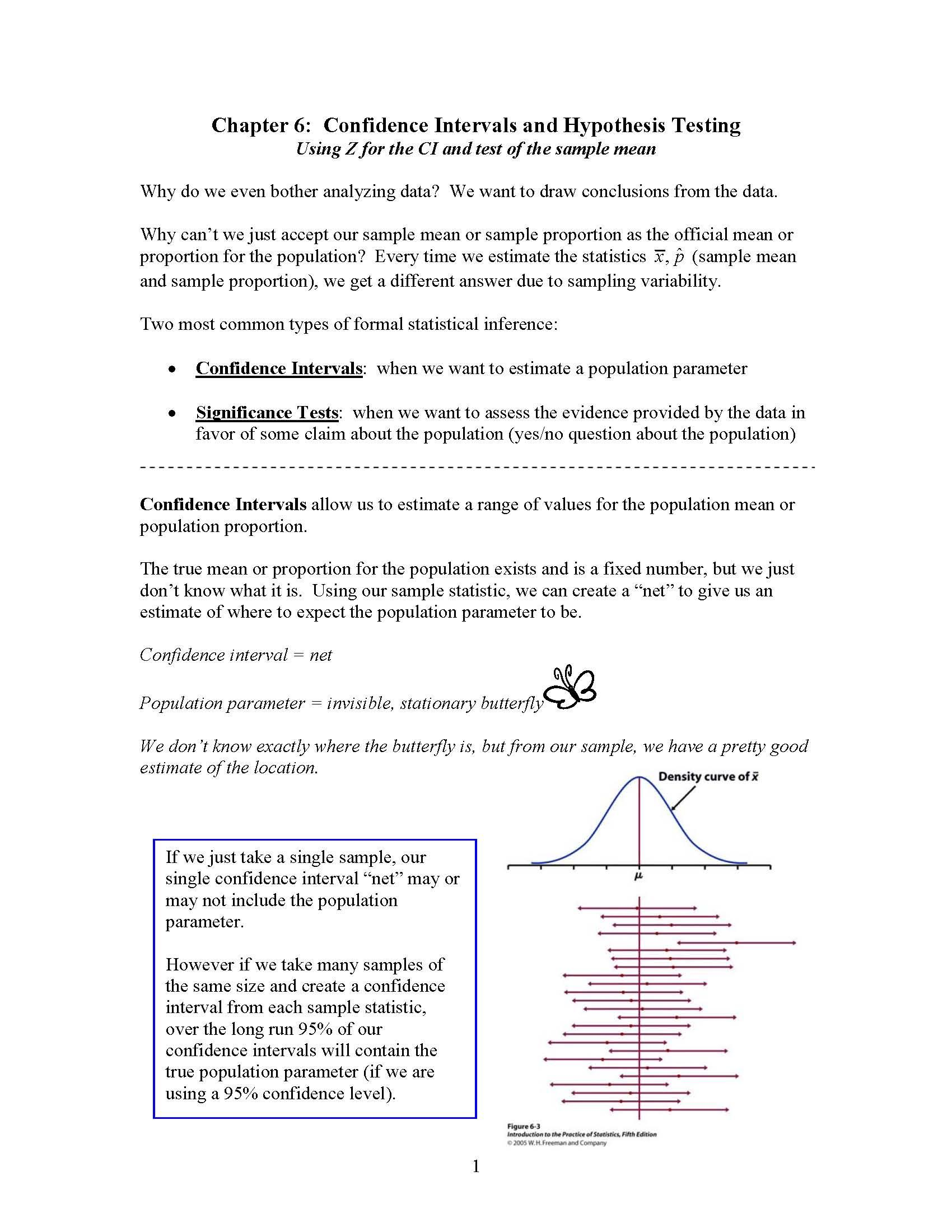 Elementary Statistical Methods