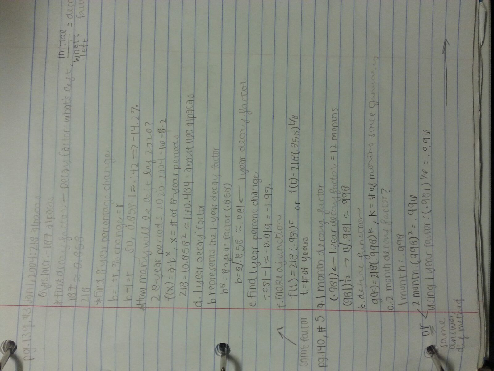 Exponential Functions & Exponents