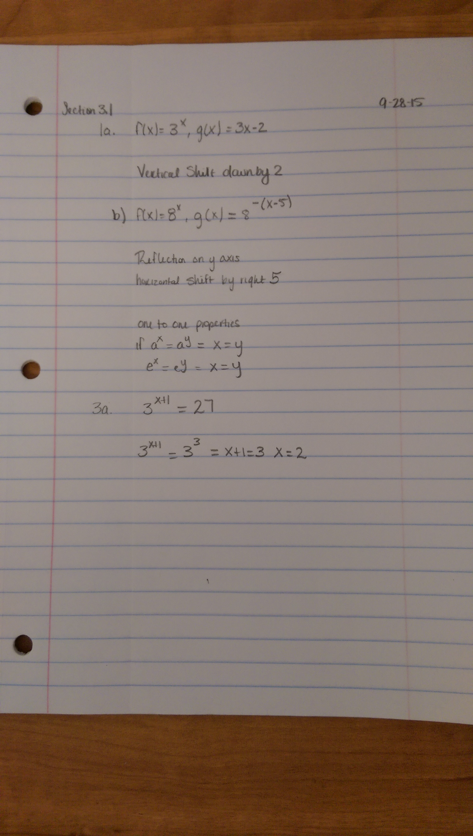 Section 2.6 & Section 3.1