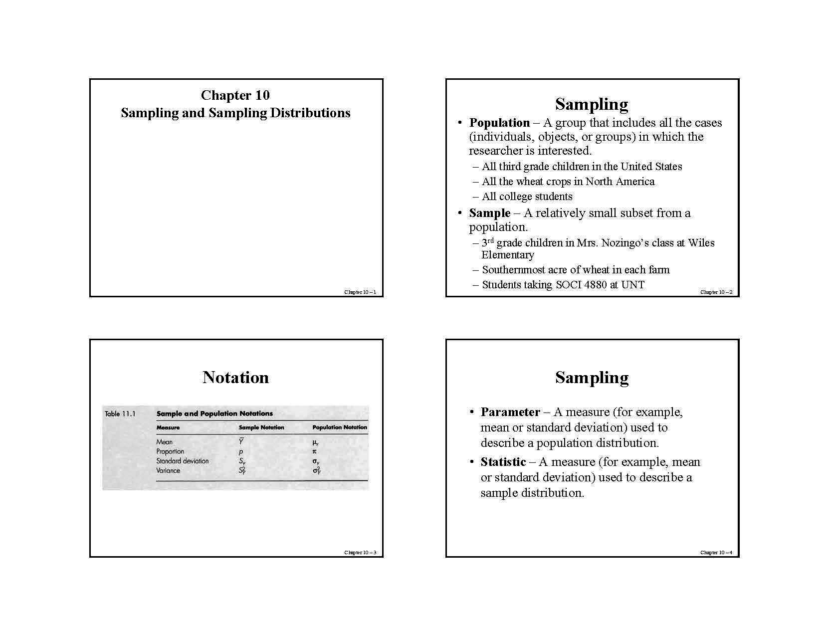 Quantitative Methods of Social Research