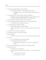 Week 1 Class Lecture Notes HPRB 3700 