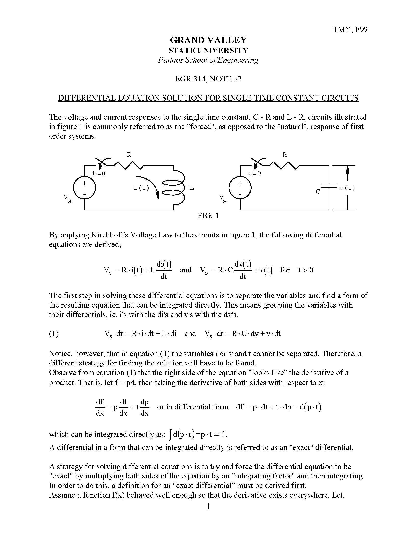 Circuit Analysis II