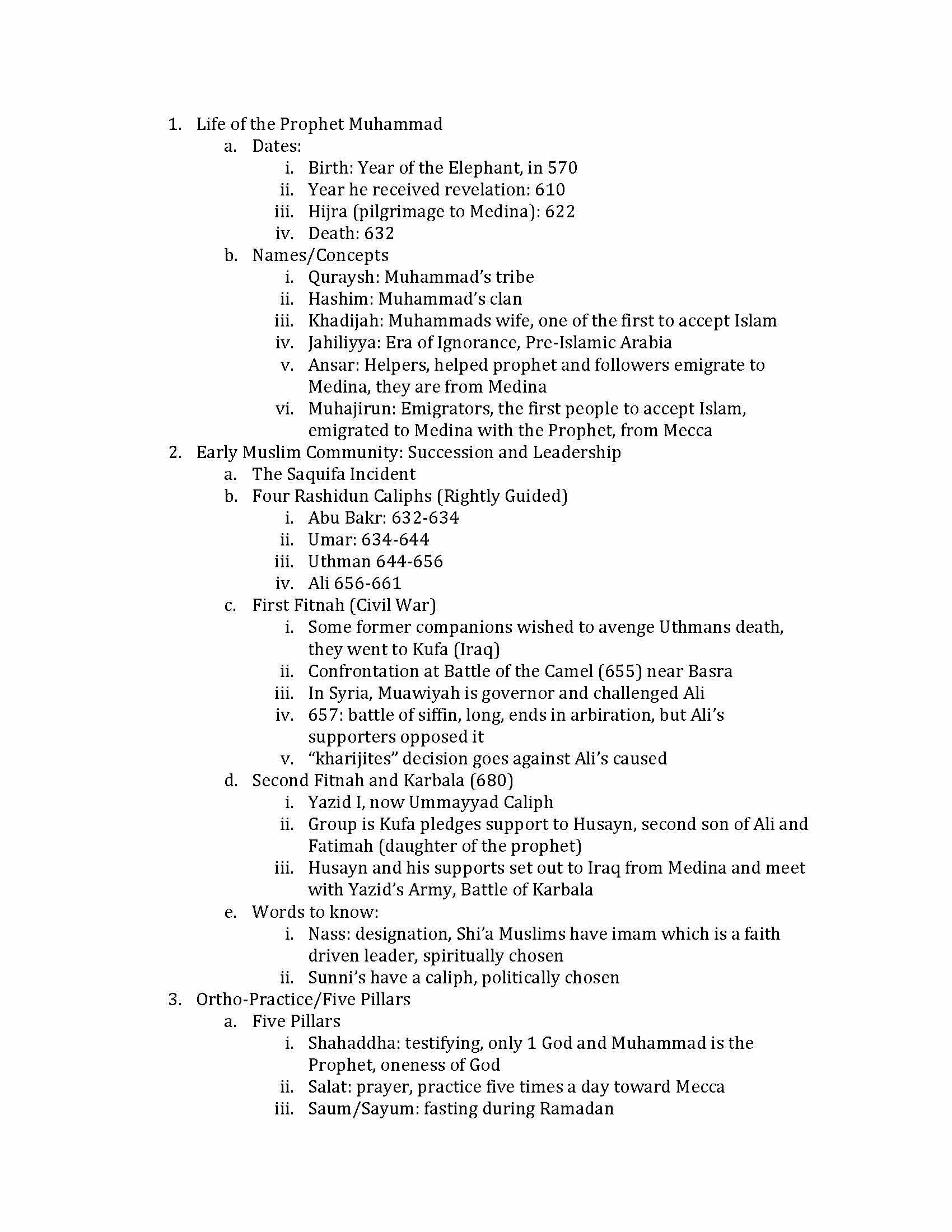 Islam Religion and Culture