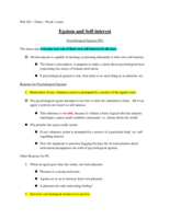 Egoism and Self Interest 