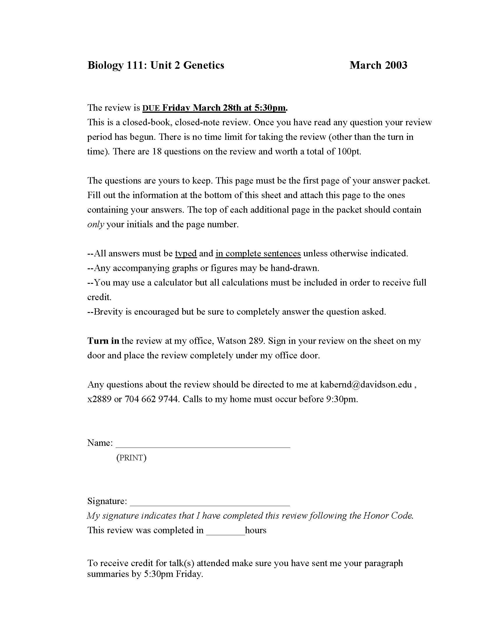 Molecules, Genes & Cells