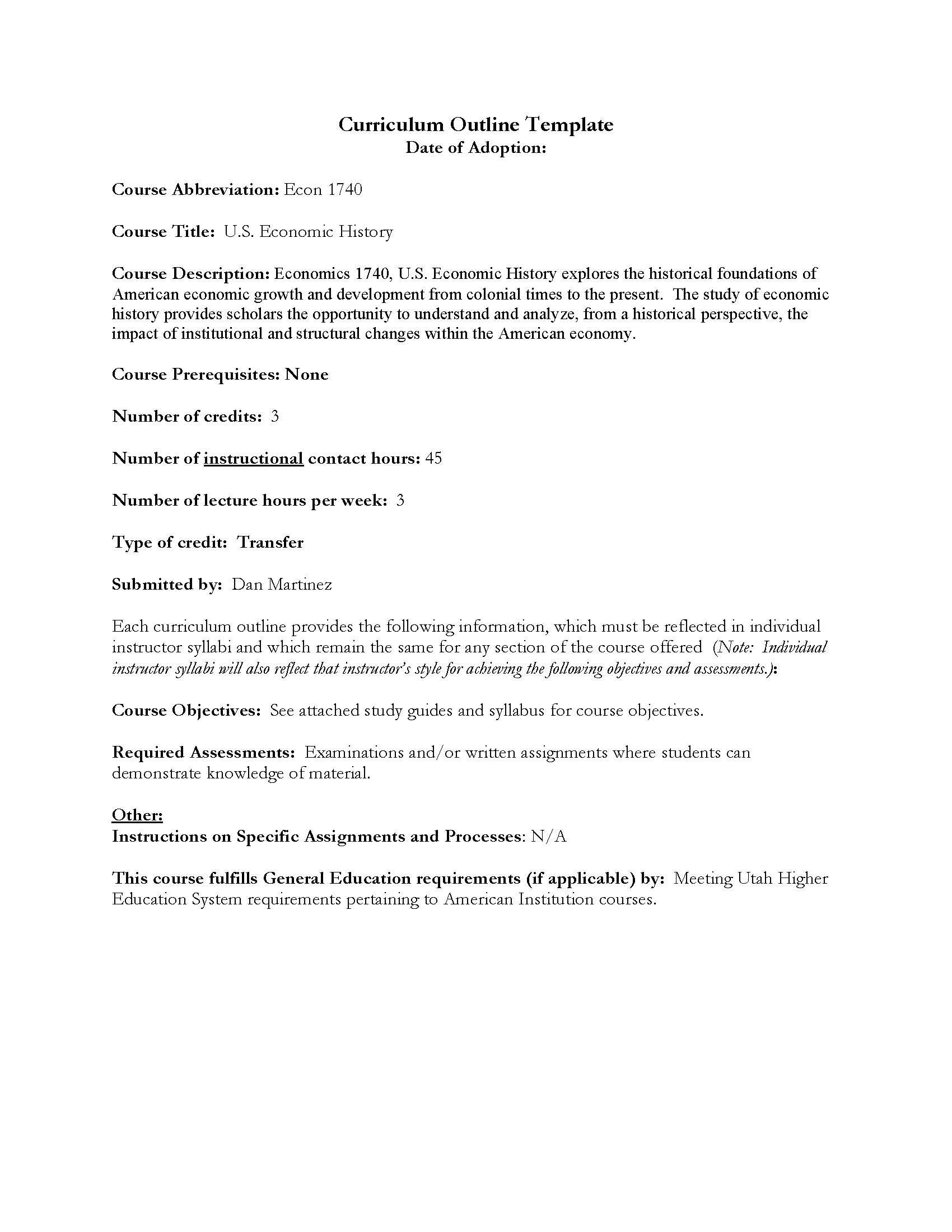 Economic History of U.S. (AI)