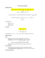 Study Guide for Exam 1