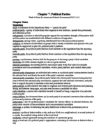 Ch. 7 Political Parties