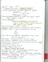 Week 1-2 Notes and Homework explanation: Organic