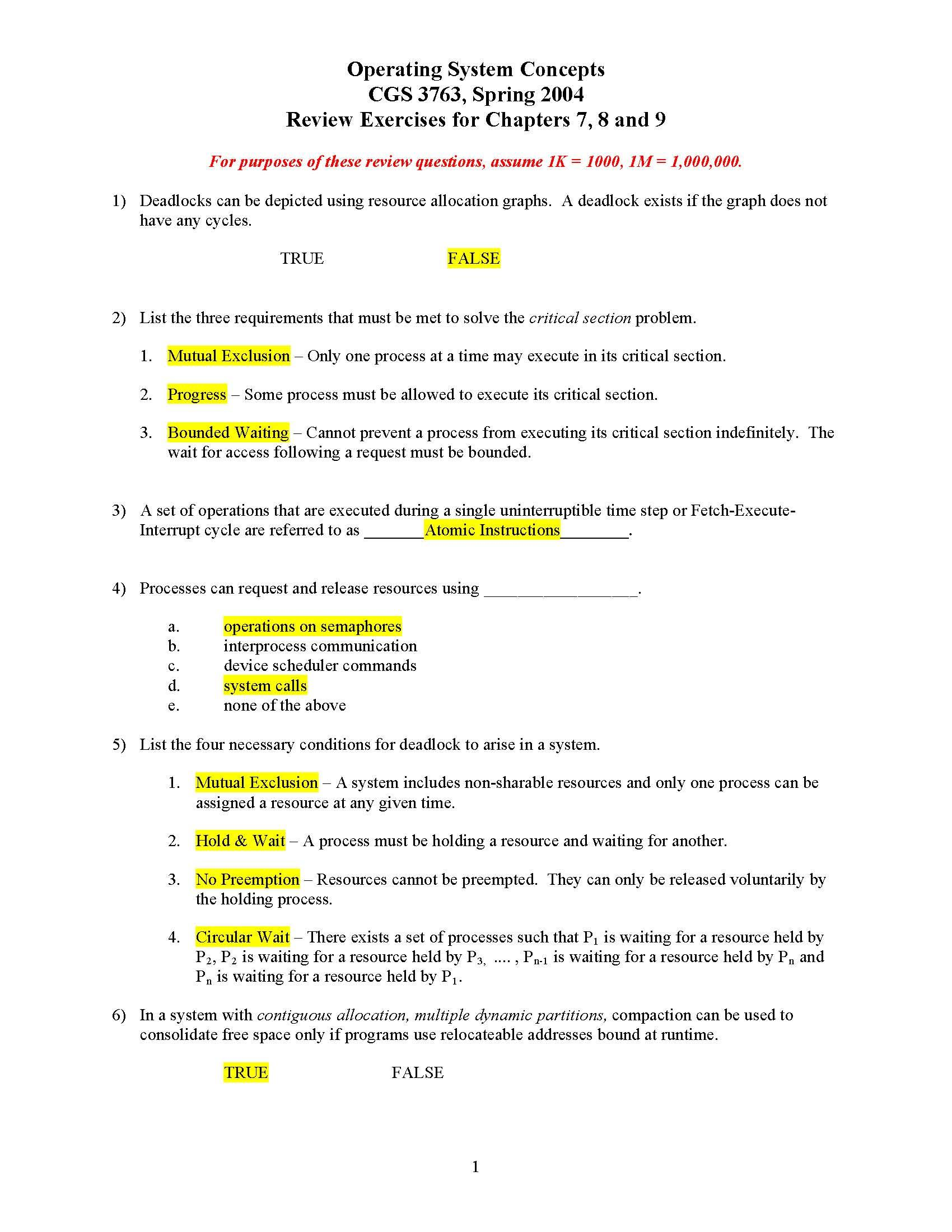 Operating System Concepts