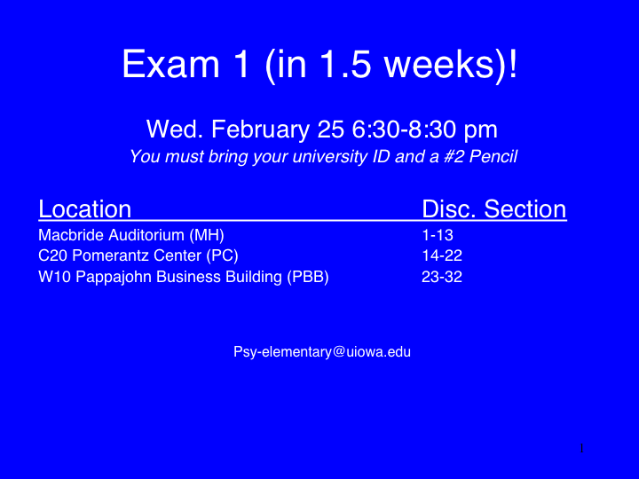 One week of notes 2/16-2/20