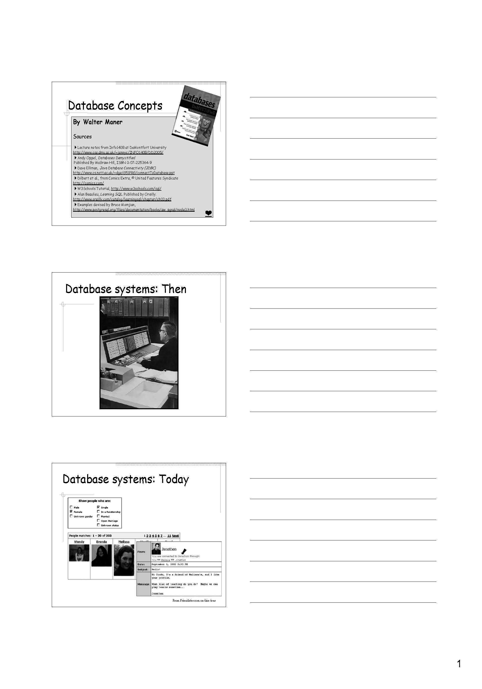 Information Management Technologies