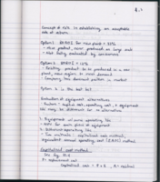 Process Design and Safety Week 6 Notes