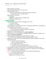 How Cells Divide (10.1-10.3)