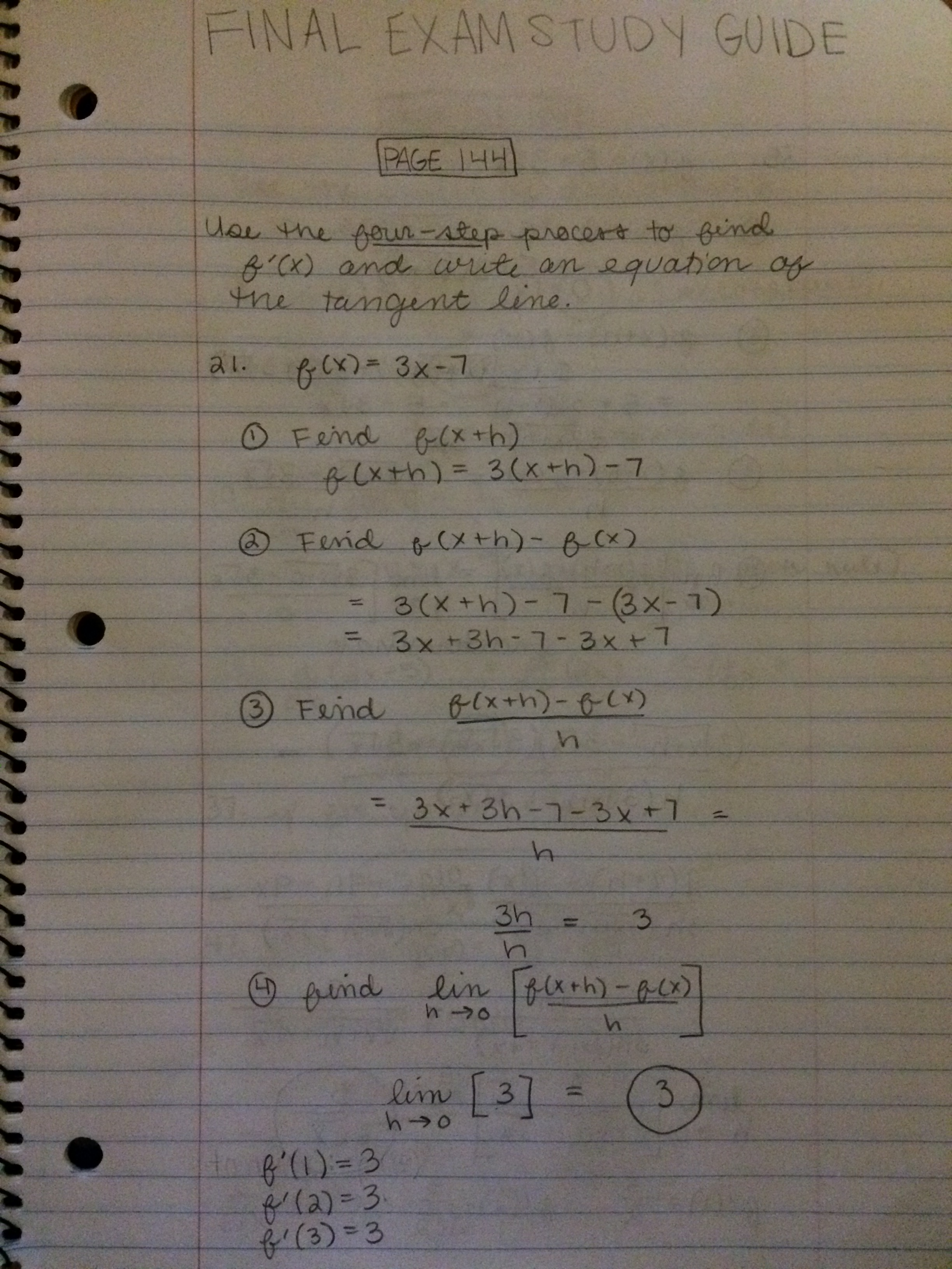 Final Exam Study Guide