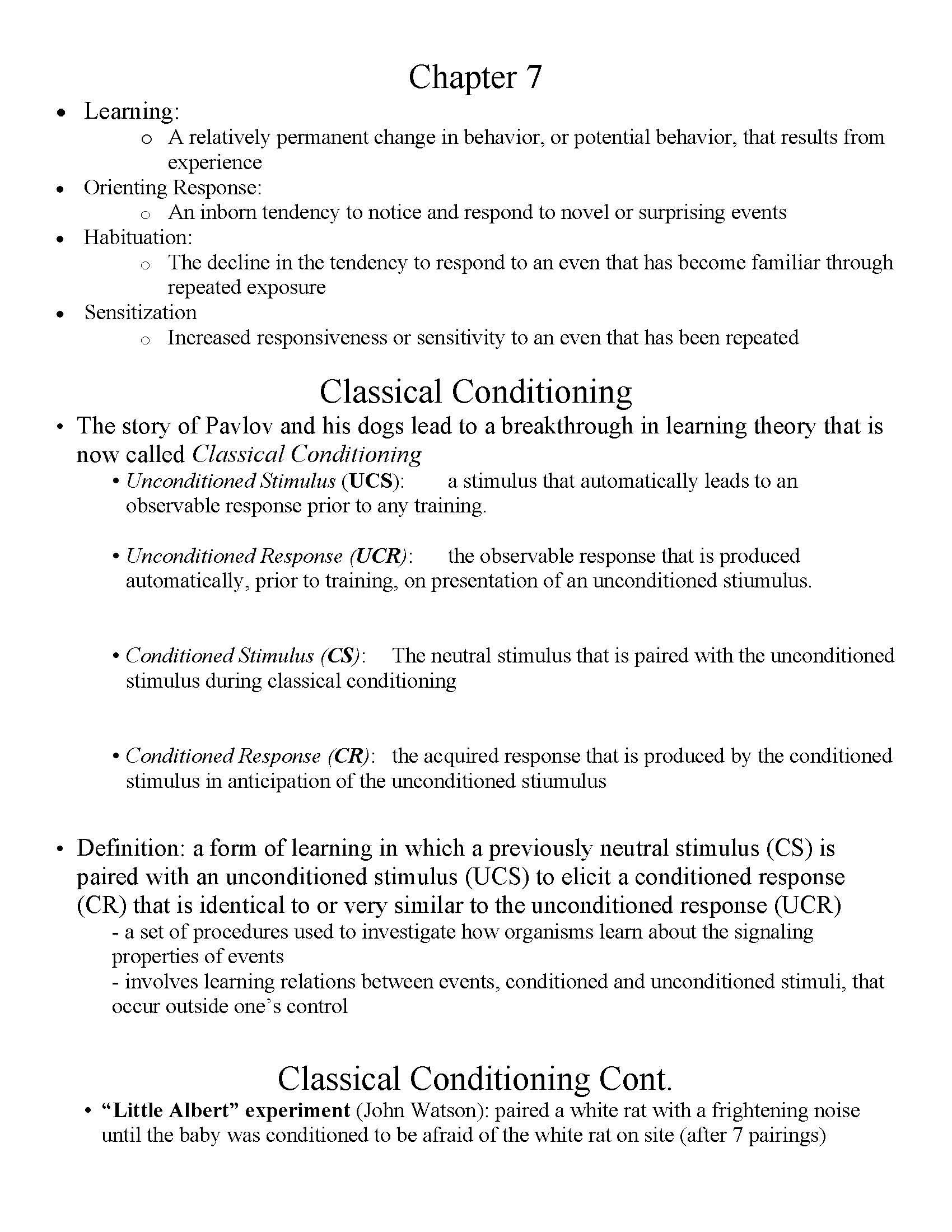 Elementary Psychology