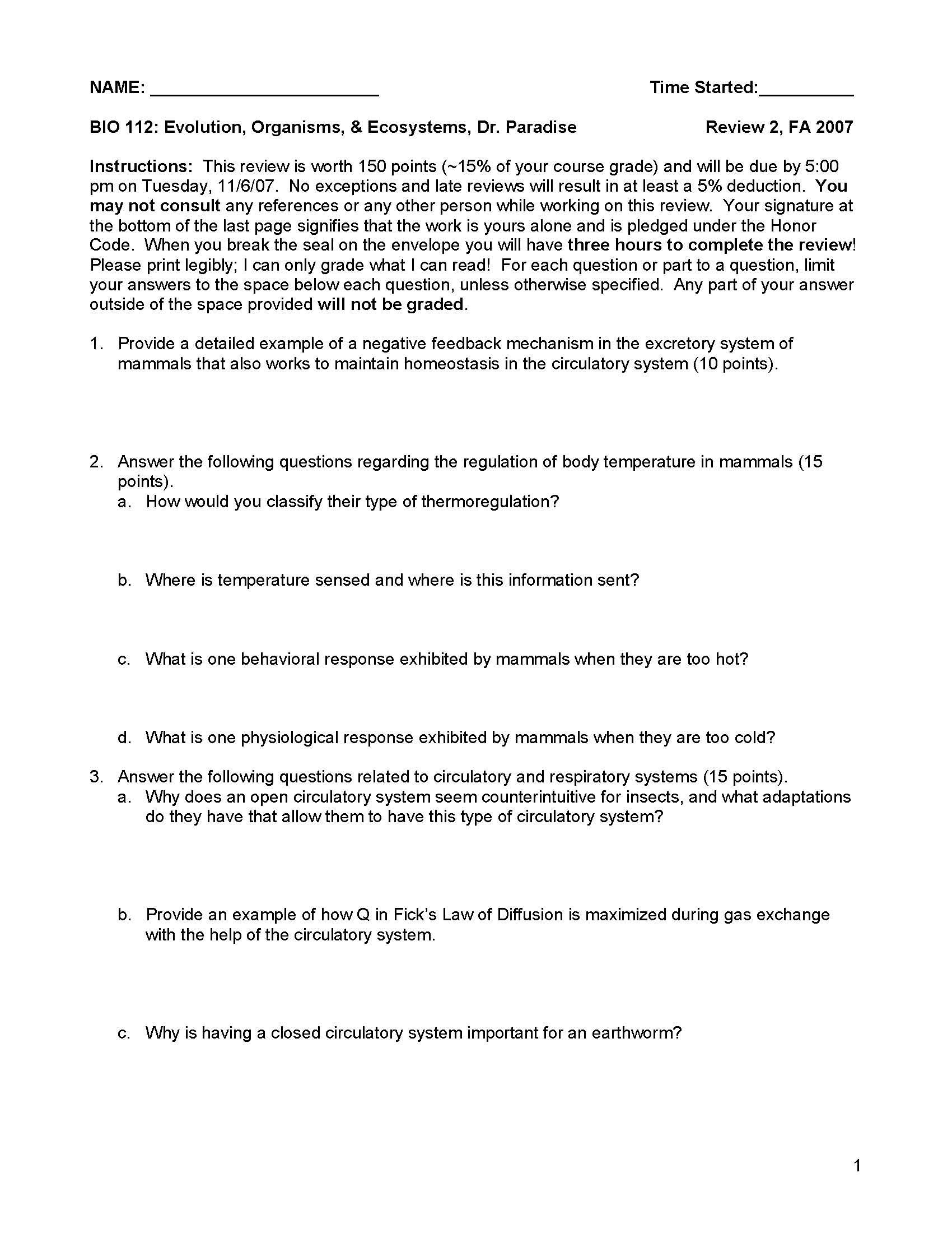 Organisms,Evolution,Ecosystems