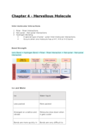 Chapater 4 - Marvellous Molecule