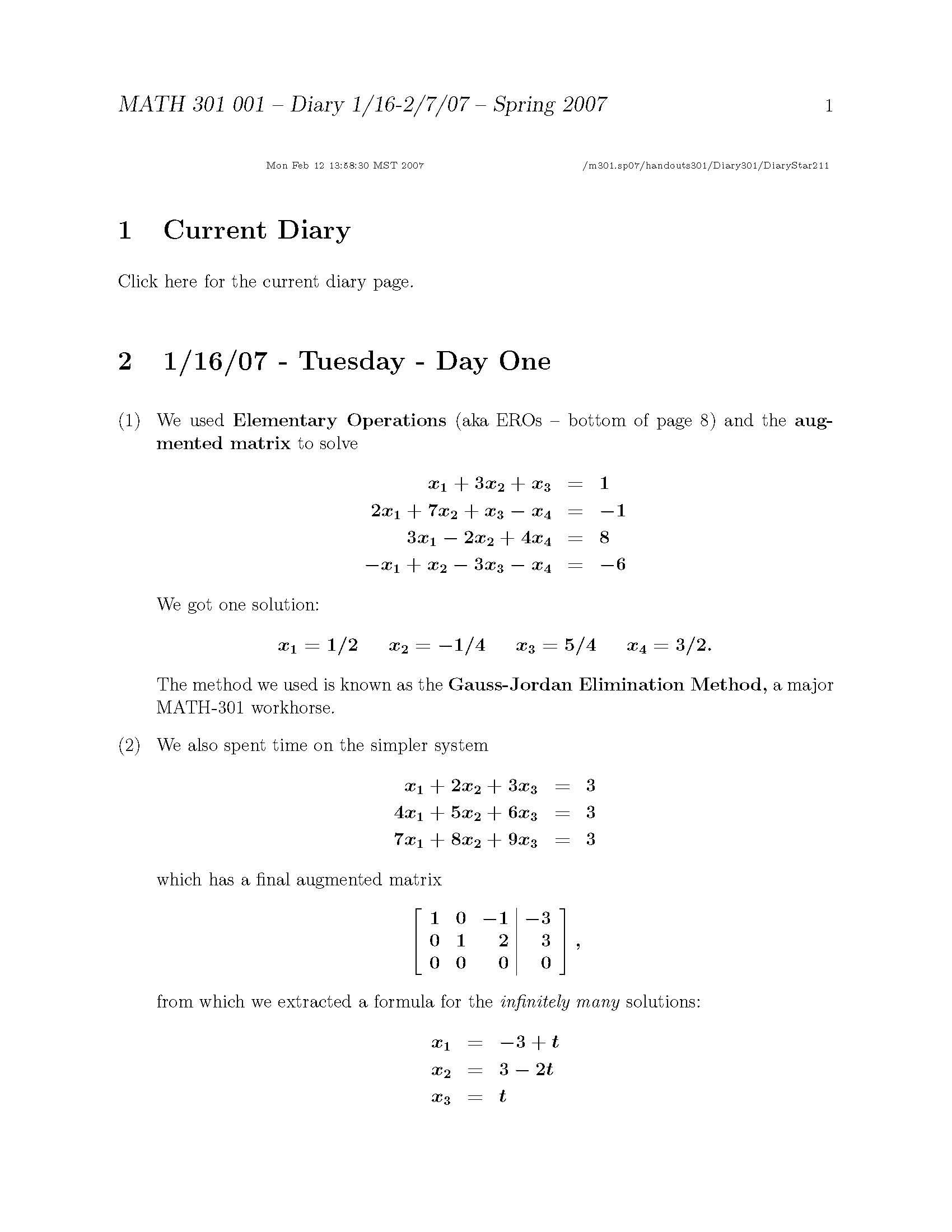 Introduction to Linear Algebra