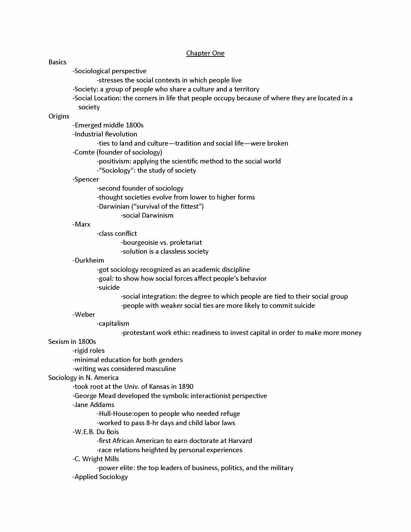Sociology & Soc Problems & Lab
