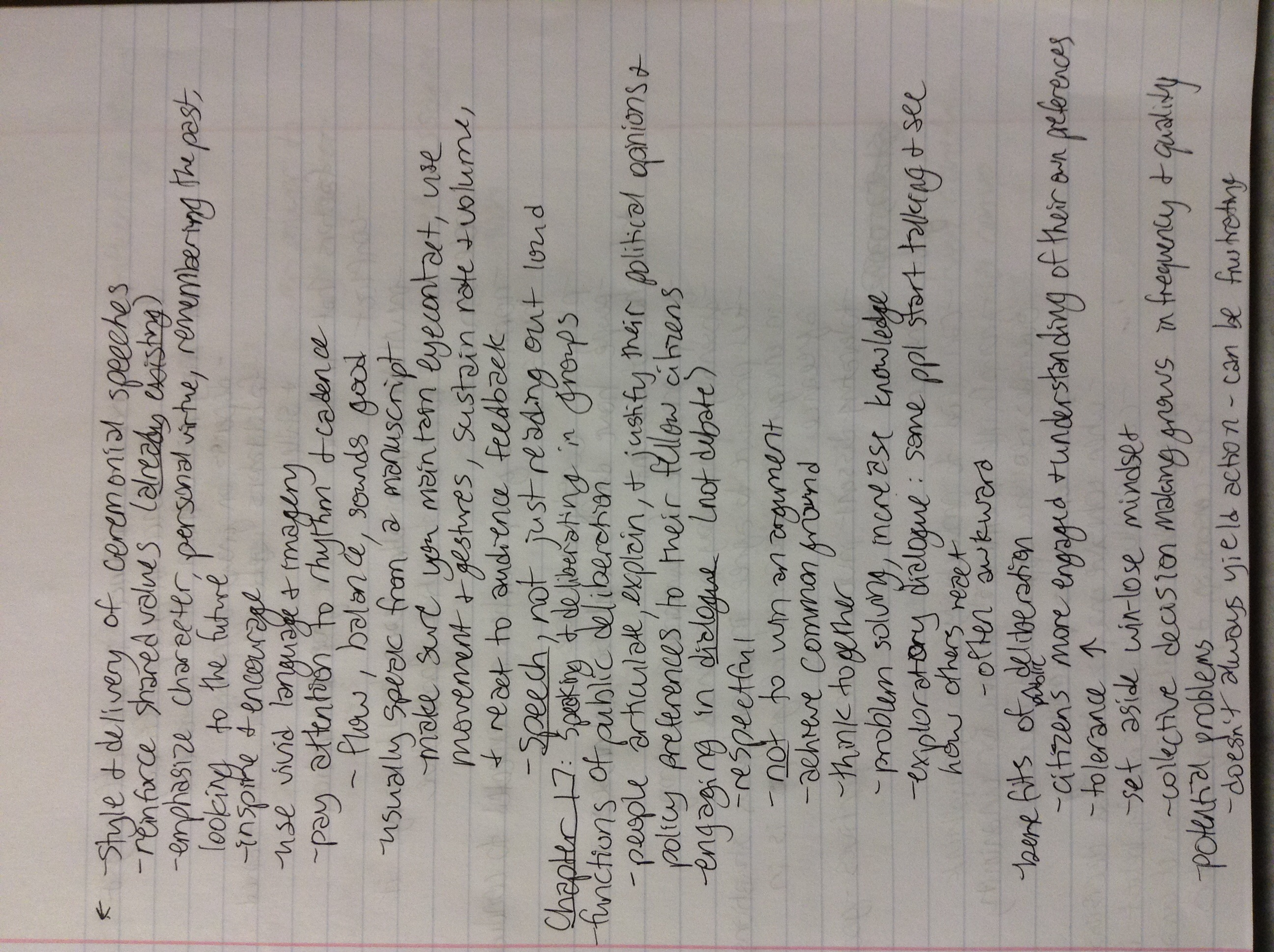 Final Public Speaking