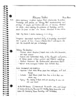 Intro to Africana Studies