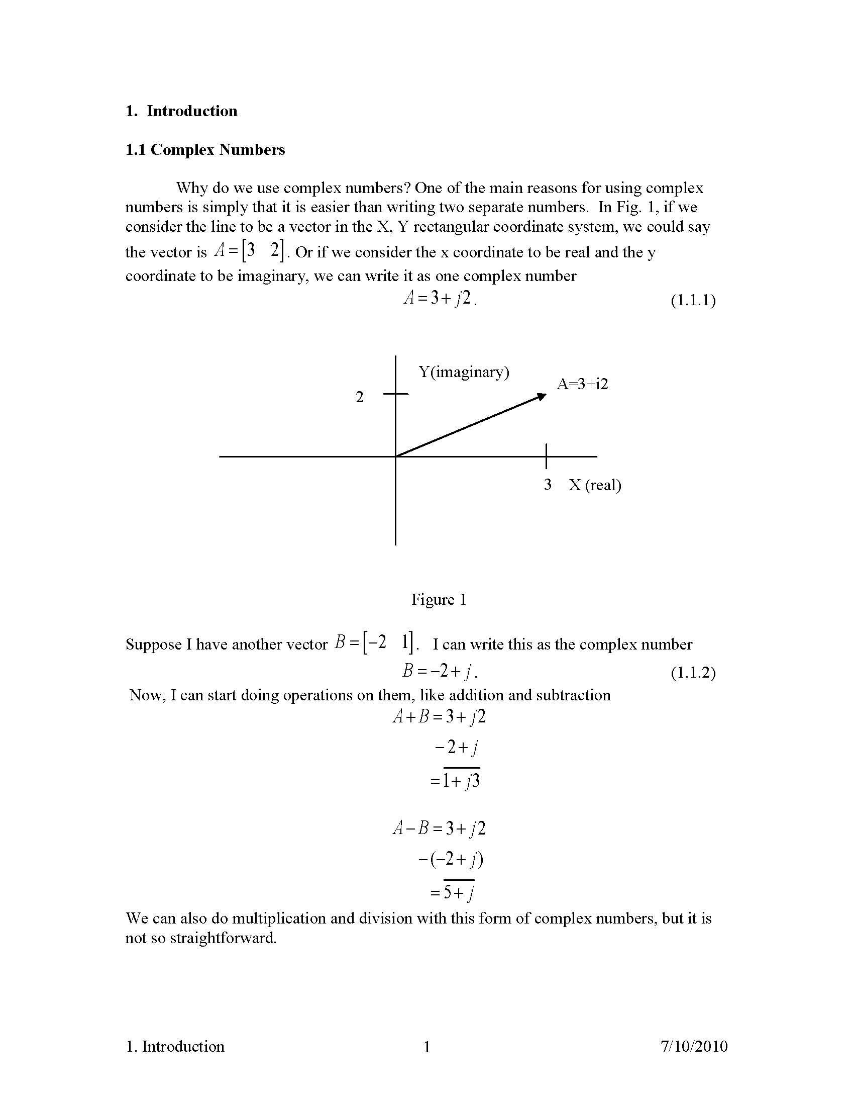 Signals and Systems I