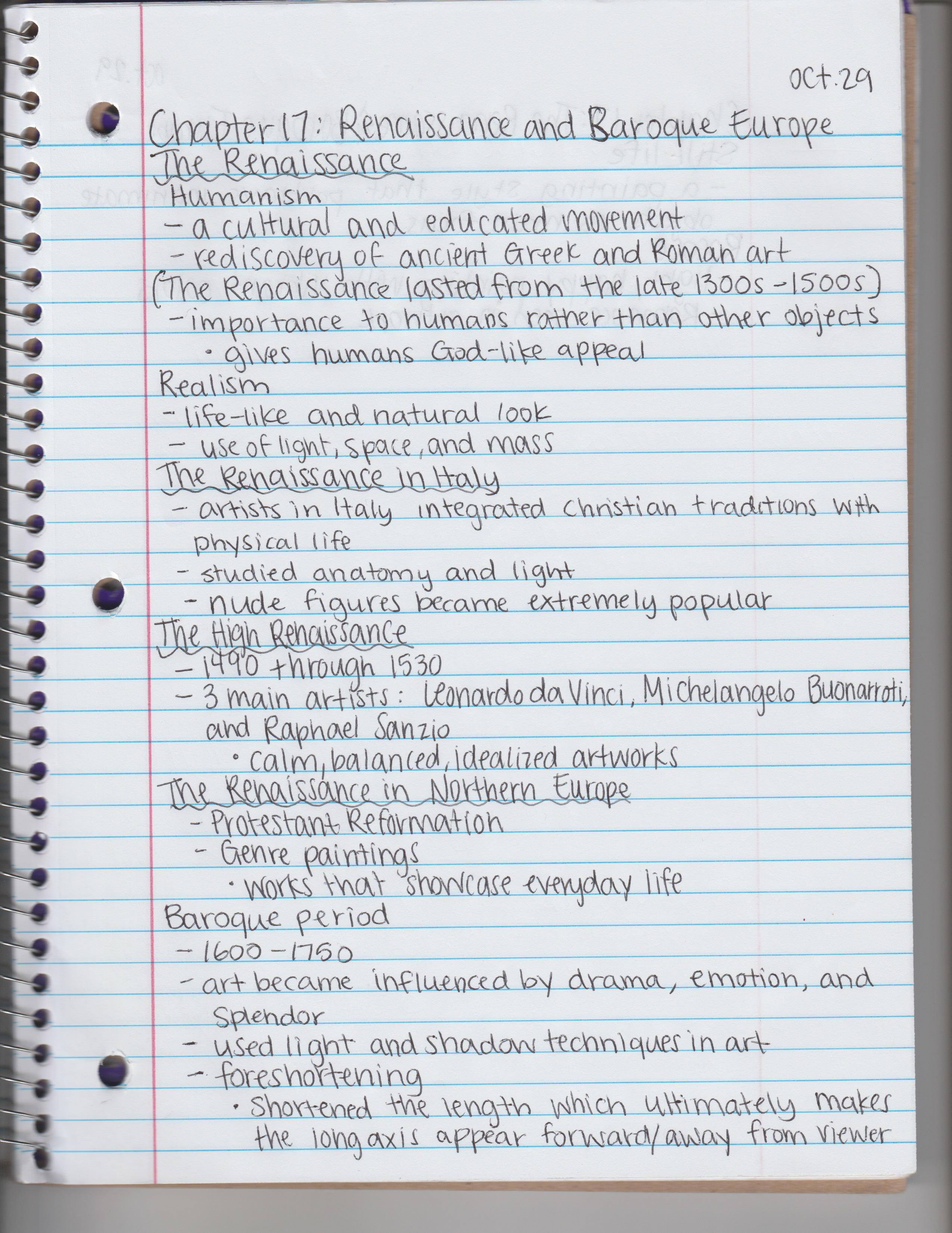 Art Appreciation Week 9 Notes