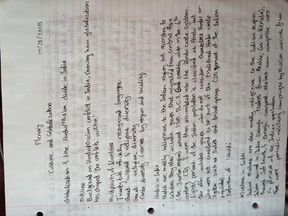 Week 10 Notes