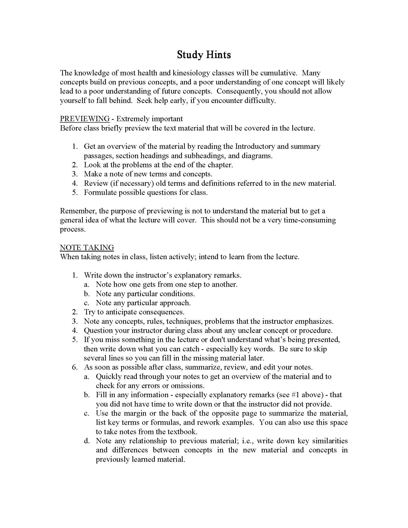 Health And Disease