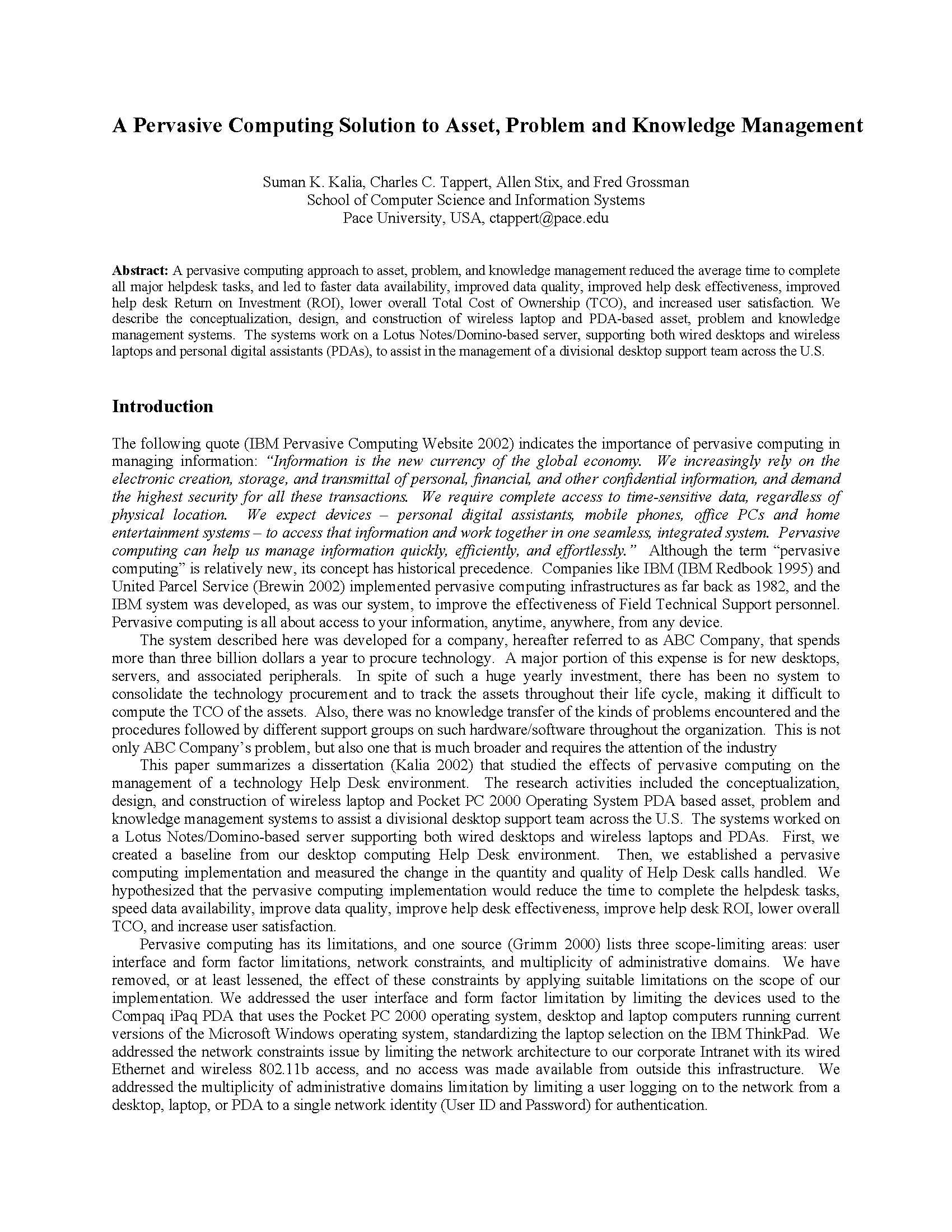 Directed Readings in Computer Science