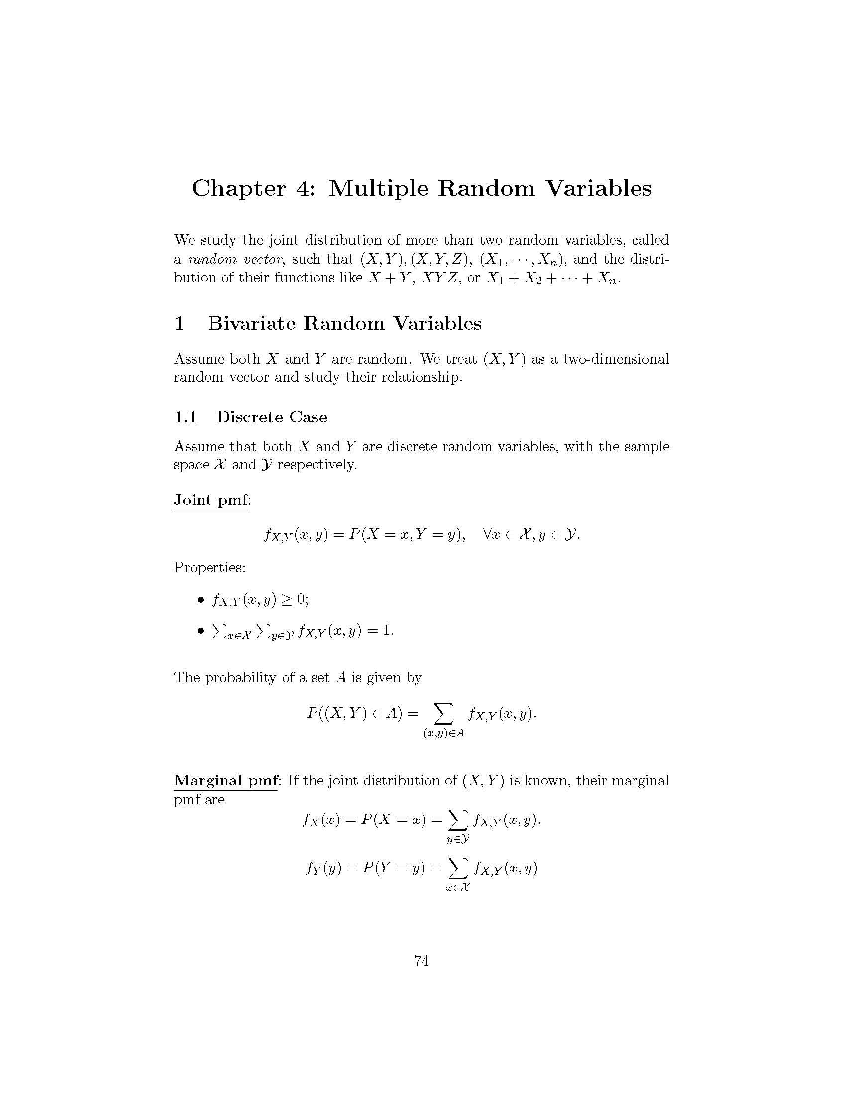Statistical Theory I
